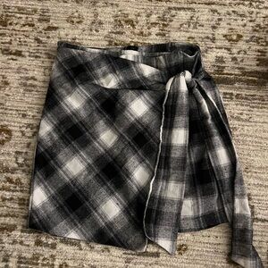 S Vestique Plaid Mini Skirt